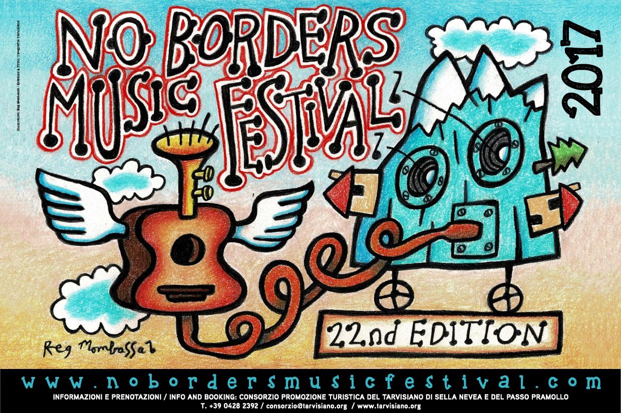 No Borders Music Festival 2017 a Tarvisio: la Playlist